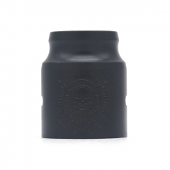 AV ABLE Battle Style Aluminum Replacement Cap 24mm - Black B