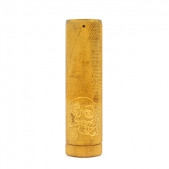 Lysen Back To Basics B2B V4 Style 18650 20700 21700 Mechanical Mod 29mm - Knurl Brass