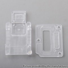 Mission XV Contour ROKR Style PC Inner Plate Set for SXK BB  Billet Box Mod Kit - Clear