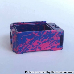 Mission XV Style Aluminum Alloy Space Pod Boro Tank for SXK BB Billet AIO Box Mod Kit - Pink Purple