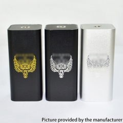 Hammer of God v3 Style Parallel-Series  Mechanical Mod - Black Silver