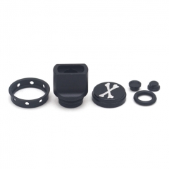 510 Drip Tip + Button Set for dotAIO Mod - Black