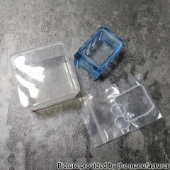 YFTK PRC Style Acrylic Boro Tank for SXK BB Billet AIO Box Mod Kit - Brown
