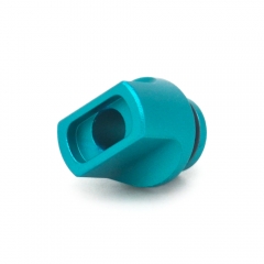 510 Drip Tip + Button Set for dotAIO Mod - Green