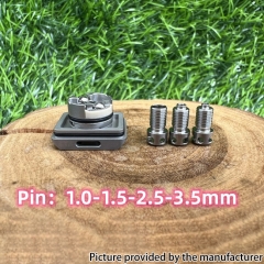 MISSION XV DotRBA Style RBA Tank for Dotmod DotAIO V1 V2 Mod - Gold