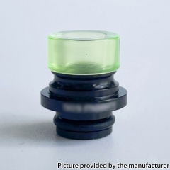 909 Modify Style Aluminum + PC 510 Drip Tip for RDA RTA RDTA Vape Atomizer - Black Green