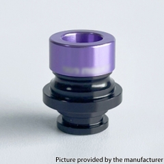 909 Modify Style Aluminum 510 Drip Tip for RDA RTA RDTA Vape Atomizer - Purple