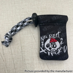 Vape Pouch for Single 18650 Box Mod / 4 Batteries - Wick Panda