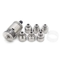 ULTON Rubik Style 23mm MTL RDL RTA 5ml Full Kit - Silver