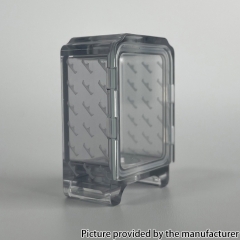 Monarchy Crystal Style Boro Tank for SXK BB Billet AIO Box Mod Kit - Transparent Black