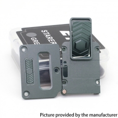 Authentic ETU Aluminum Alloy Inner Plate Set ( USB Port ) for SXK BB Billet Box Mod Kit - Grey