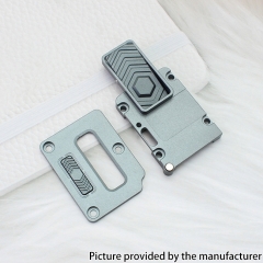 Authentic ETU Aluminum Alloy Inner Plate Set ( USB Port ) for SXK BB Billet Box Mod Kit - Grey