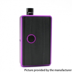 SXK Billet BB Style 70W All-in-One VW 18650 Box Mod Kit w/ USB Port 2023 Logo - Deep Purple