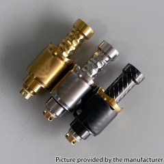 MOBB Mini King Style 316SS RBA Bridge with 4 Air Pins for Billet BB Boro Tank - Black