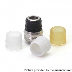 SXK MNCH Knob Style Drip Tip Set for BB Billet Boro AIO Box Mod - Silver