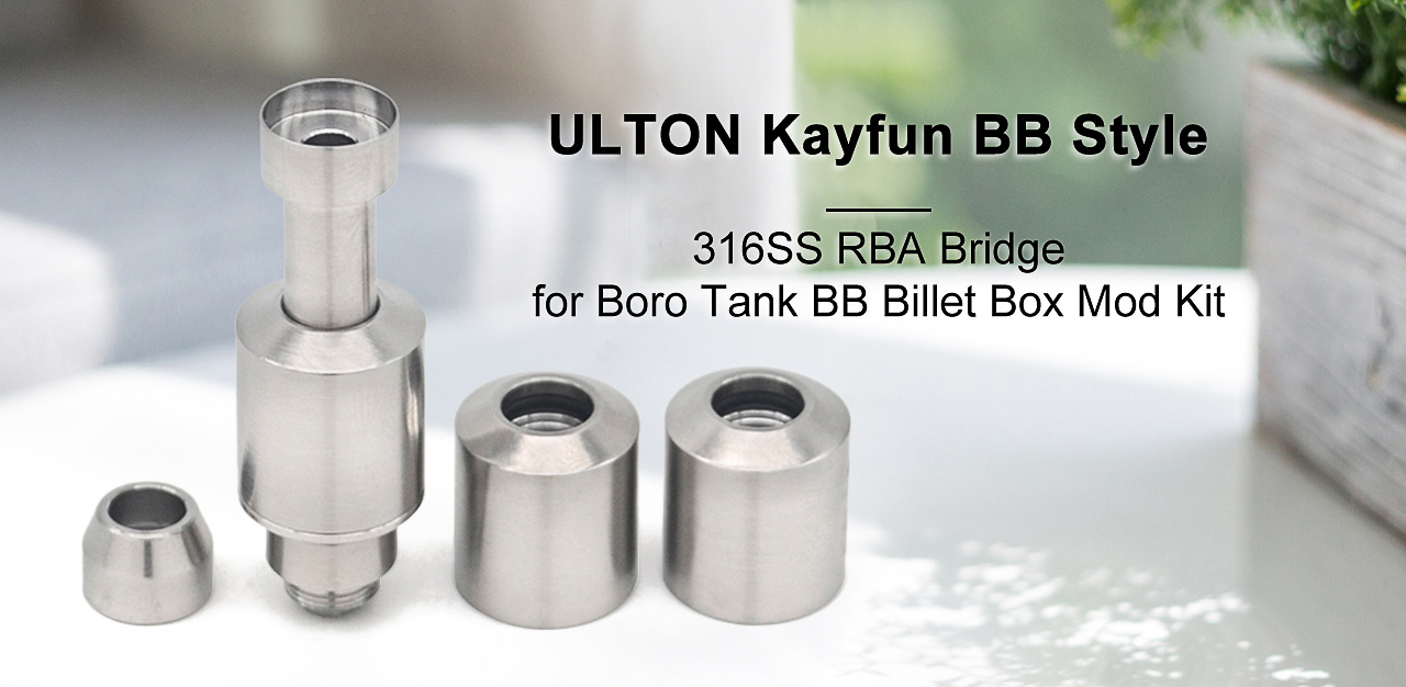 ULTON KF BB Style 316SS RBA Bridge for Boro Tank B