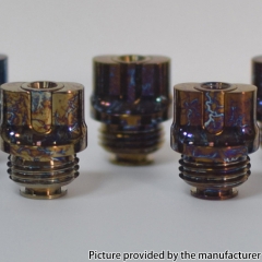 Authentic MK MODS Toxic Titanium TA Integrated Drip Tip for BB Billet Boro AIO Box Mod - Bronze