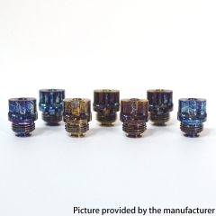 Authentic MK MODS Toxic Titanium TA Integrated Drip Tip for BB Billet Boro AIO Box Mod - Bronze