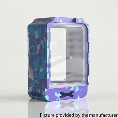 Mission XV Style Aluminum Alloy Space Pod Boro Tank for SXK BB Billet AIO Box Mod Kit - Purple Spots