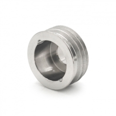 Replacement Flush Nut 510 Drip Tip Adapter for Billet BB Box Mod - Silver