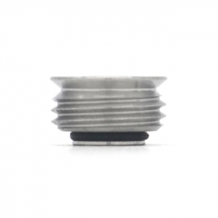 Replacement Flush Nut 510 Drip Tip Adapter for Billet BB Box Mod - Silver
