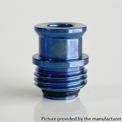 Never Normal Warp NUT Drop Style Titanium 510 Drip Tip for Billet Box Boro Tank - Blue