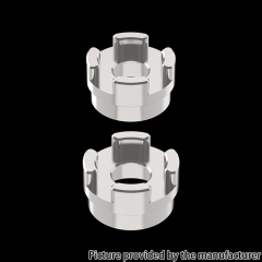 YFTK Coil Clamp for Flash e-vapor Fev v4.5s+ V4.5 RTA 2PCS- Sliver