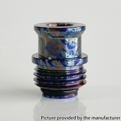 Never Normal Warp NUT Drop Style Titanium 510 Drip Tip for Billet Box Boro Tank - Burn