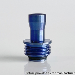 Monarchy Tapered Style Titanium Alloy 510 Drip Tip for Billet Box Boro Tank - Blue