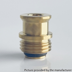 Never Normal Warp NUT Drop Style 316SS 510 Drip Tip for Billet Box Boro Tank - Gold