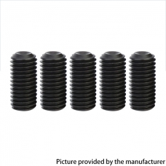 Replacement Socket Screws M3*3mm for Protocol Atom Style Bridge RBA 20pcs - Black