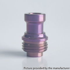 Unkwn Style Titanium Drip Tip for Billet Box Boro Tank - Purple