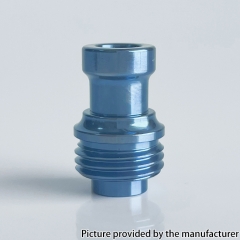 Unkwn Style Titanium Drip Tip for Billet Box Boro Tank - Blue