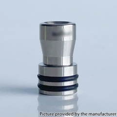 Monarchy Tapered Style Stainless Steel 510 Drip Tip for Billet Box Boro Tank - Sliver