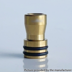 Monarchy Tapered Style Stainless Steel 510 Drip Tip for Billet Box Boro Tank - Gold