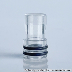 Monarchy Tapered Style PC 510 Drip Tip for Billet Box Boro Tank - Transparent