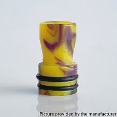 Monarchy Tapered Style Resin 510 Drip Tip for Billet Box Boro Tank - Yellow