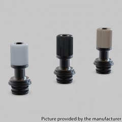 Authentic Auguse ERA V3 510 Drip Tip for RTA RDA Atomizer - Black + Grey
