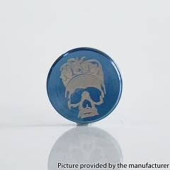 Monarchy Mnch Style Titanium Button for Dotaio Mod - Blue
