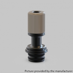 Authentic Auguse ERA V3 510 Drip Tip for RTA RDA Atomizer - Black + Grey