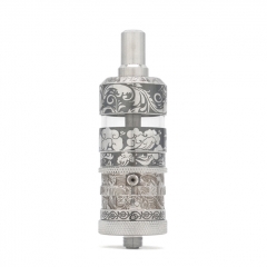 Fev V4.5S+ Style 23mm RTA 4.5ml (Laser Version) - Silver