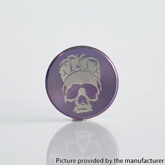 Monarchy Mnch Style Titanium Button for Dotaio Mod - Purple