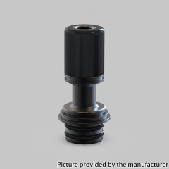 Authentic Auguse ERA V3 510 Drip Tip for RTA RDA Vape Atomizer - Black + Black
