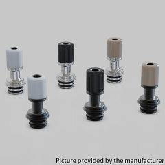 Authentic Auguse ERA V3 510 Drip Tip for RTA RDA Atomizer - Black + Grey