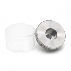 (Ships from Germany)Replacement Top Tank Tube Kit for ULTON Moka Style 22mm RTA 2ml
