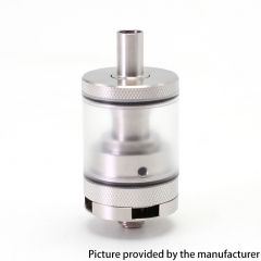 SXK Monarchy Prime Style 22mm RTA Rebuildable Tank Vape Atomizer 3ml - Silver