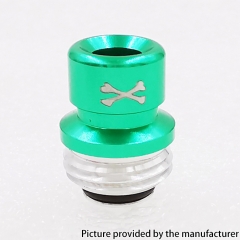 ODB Style Aluminum Alloy 510 Drip Tip for Billet Mod Boro Tank - Green