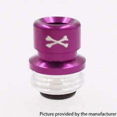 ODB Style Aluminum Alloy 510 Drip Tip for Billet Mod Boro Tank - Purple