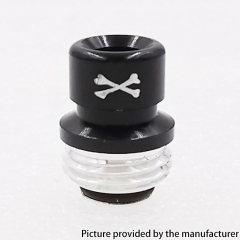 ODB Style Aluminum Alloy 510 Drip Tip for Billet Mod Boro Tank - Black