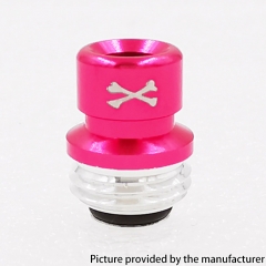 ODB Style Aluminum Alloy 510 Drip Tip for Billet Mod Boro Tank - Pink